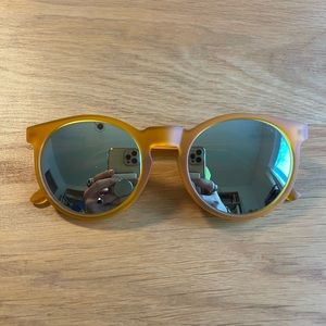 Goodr Sunglasses - Freshly Baked Man Buns Orange